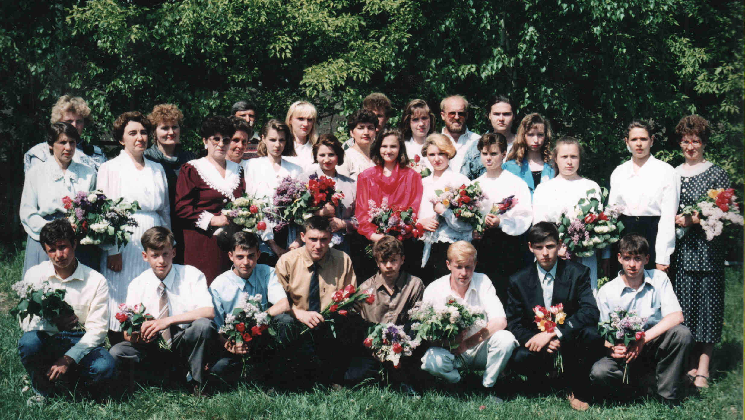 Выпускники школы №2 Чебаркуль 1994г